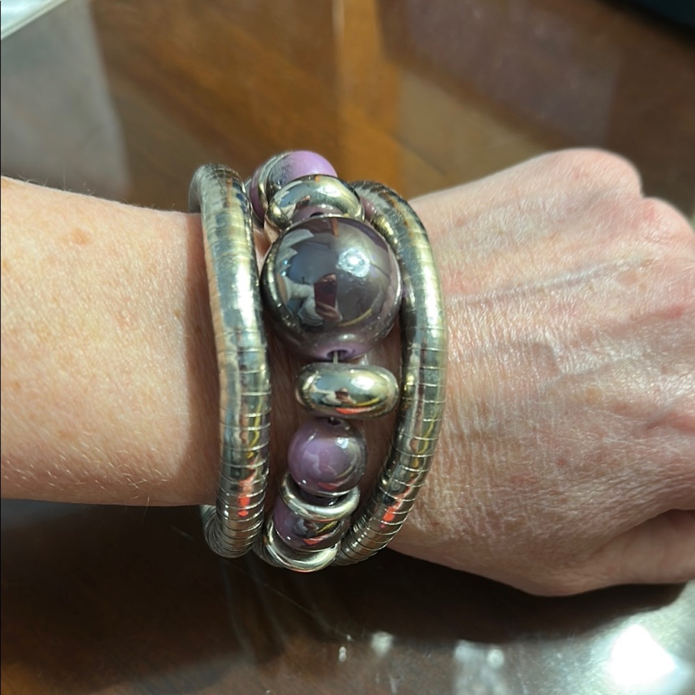 ADD ON ONLY 🟣Funky & Chunky Bracelet
